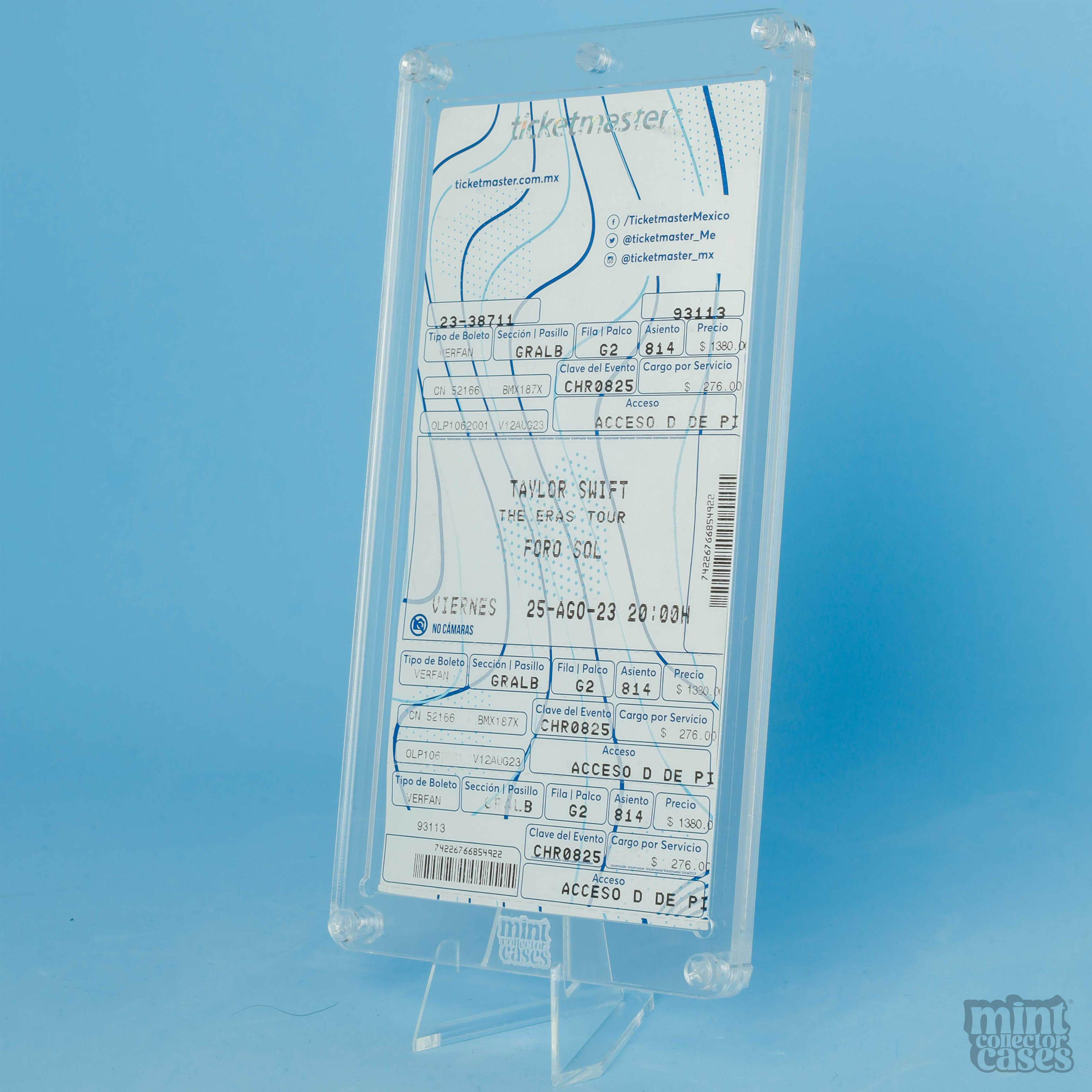 Case para Boleto de Concierto (Ticketmaster®)