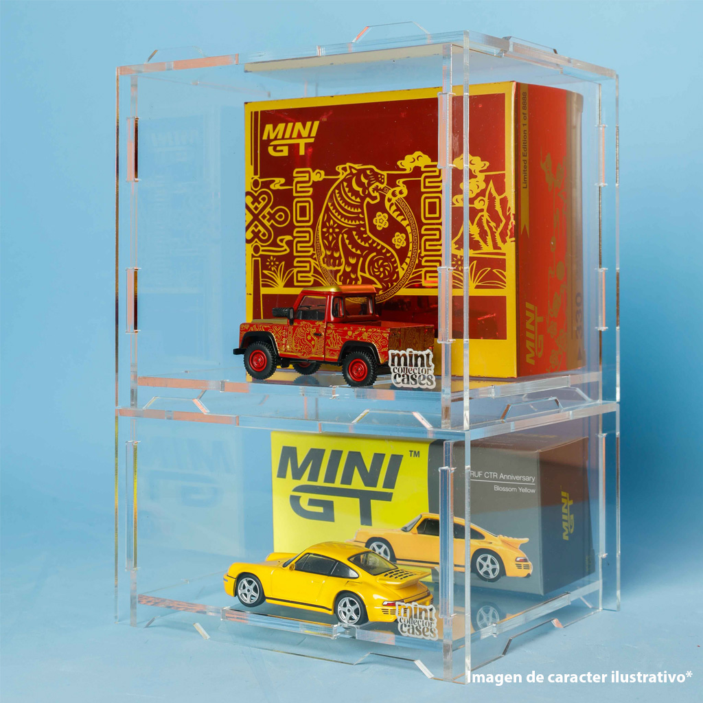 Protector Acrílico para Mini GT® KAIDO HOUSE® - Mint Collector Cases