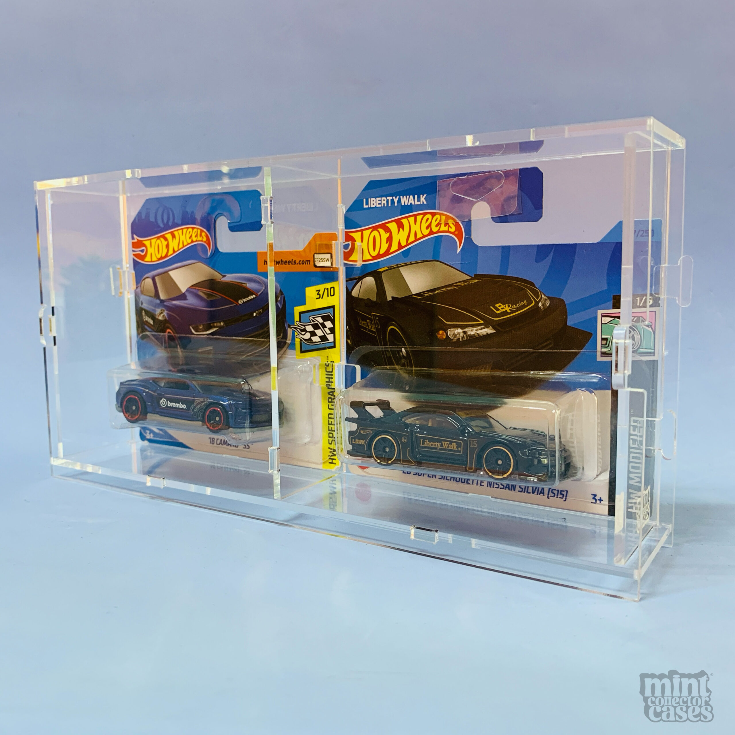 Case para Hot Wheels® (Doble) Tarjeta Corta